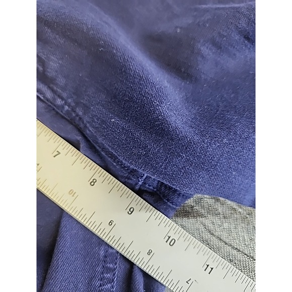 Rag & Bone Jeans Womens Size 27 The Skinny Navy Orange Stripe Denim Pants - Picture 10 of 11